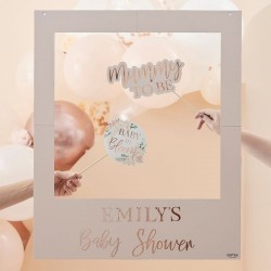 Cadre photobooth customisable - Baby shower