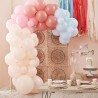 Kit arche à ballons - Pastel crème, rose, terracotta et bleu