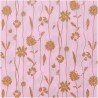 20 serviettes - motif floral rose