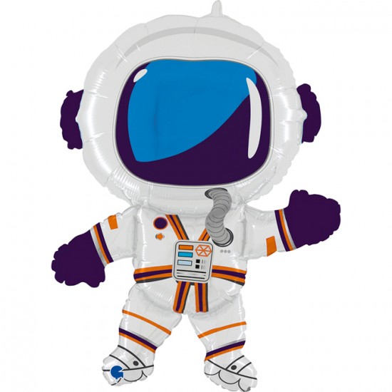 Ballon aluminium - Happy Astronaute
