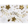 Guirlande Merry Christmas - or et étoile