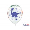 Ballon imprimé dinosaure - Multicolore