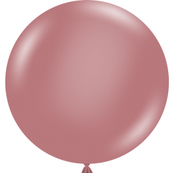 Ballon latex vieux rose - 45cm