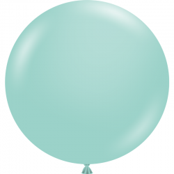 Ballon latex menthe - 45cm