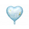 Ballon aluminium Mom to be Blue 35 cm