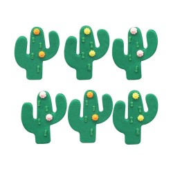 Décorations en pâte à sucre - Cactus