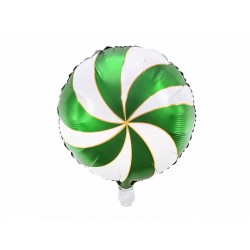 Ballon aluminium - Candy  vert