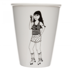 Cup - Roller girl