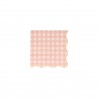 20 petits serviettes - Vichy (4 coloris)