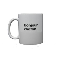 Tasse - Bonjour Chaton
