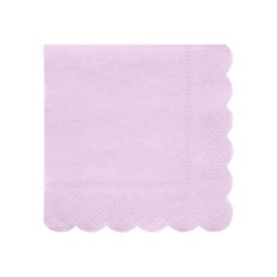 20 petites serviettes - Lila