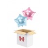  Boîte en carton pour colis piégé de ballons - Nœud papillon, 60 x 40 x 60 cm