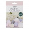 Pack de 40 ballons 12 cm  pastel Rose, lila, gris, nude 