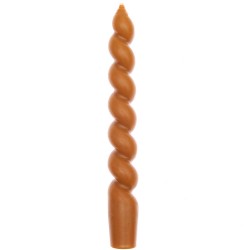 Bougie spirale - Caramel ( 18,5cm)