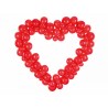 Kit arche à ballons - Coeur rouge
