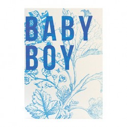 Carte Naissance "Baby Boy"