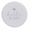 8 Assiettes Neutral - Hello baby