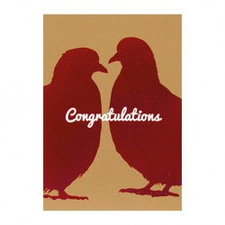 Carte mariage "Congratulations"