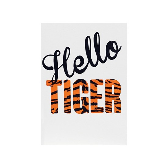 Carte "Hello Tiger"