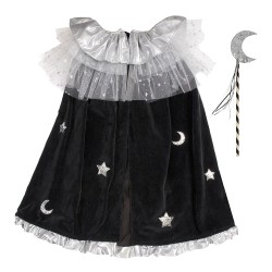 Costume de sorcière étoilé 3-6 ans