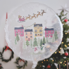 Ballon boule de neige - Noël vintage 
