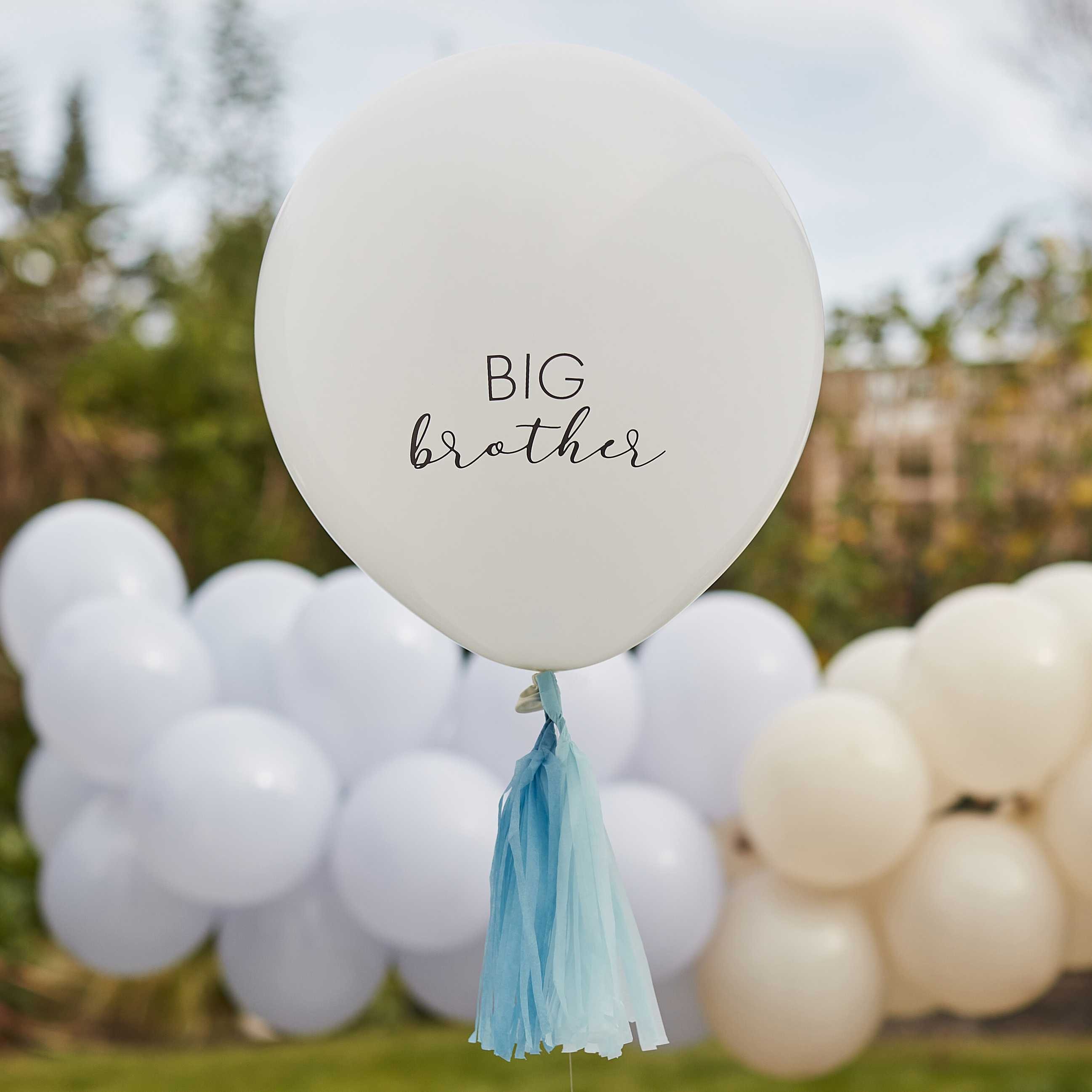 Ballon Gender reveal - Big Brother - Happy Family