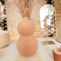 Vase Appolon - Blush et poussière d'Or