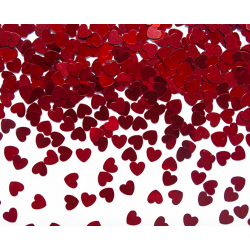 Confettis - Coeur rouge 15g