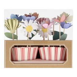 Kit cupcake - Flower Garden