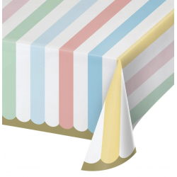 1 nappe en papier - Pastel celebrations
