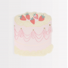 16 serviettes - Pink cake