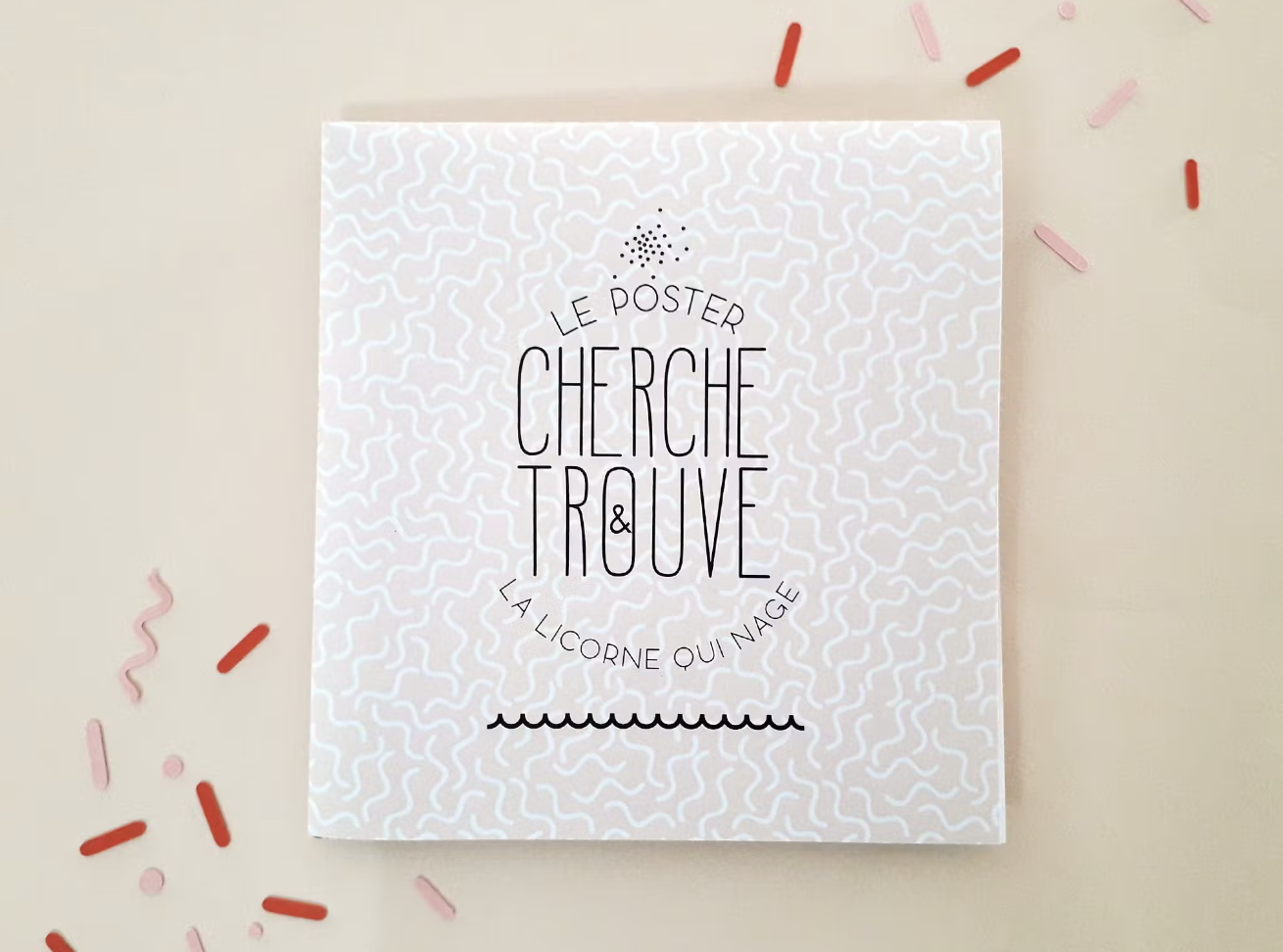 Carte à gratter originale with love rouge, doré ou rose – Seven Paper