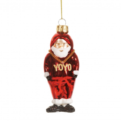 1 décoration de Noël - Père Noël Yo yo yo
