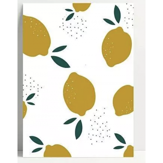 Lemon Pattern - Carte Postale