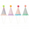 8 Minis chapeaux de fête - Viva la couleur 