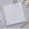 GuestBook en relief  - Blanc