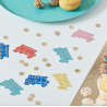 Confettis de table - Happy birthday colorés 