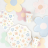 8 Gobelets - Happy flowers