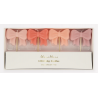 4 Bougies - Noeuds Roses