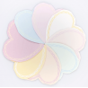 16 serviettes - Coeur Pastel Alia 