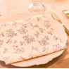 20 grandes serviettes - Vanilla Flower