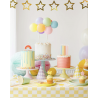 Bougie d'anniversaire - Arc en ciel Pastel 