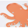 8 assiettes - Octopus