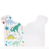 Cahier avec stickers - Dino 