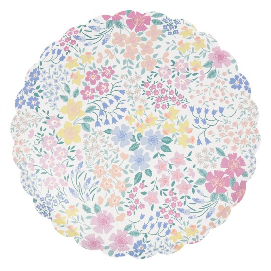 8 Grandes assiettes - Jardin du Cottage