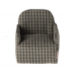 Fauteuil - Damier vert 