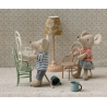 Chaise Vintage Mouse - Dark Powder