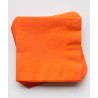 20 serviettes en papier - orange
