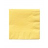 20 serviettes en papier - jaune