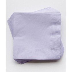 20 serviettes en papier - lavande